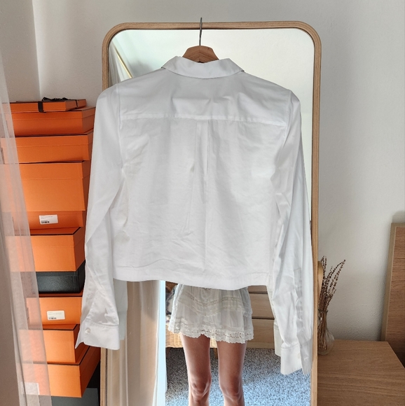 Theory cropped shirt - Picture 3 of 10